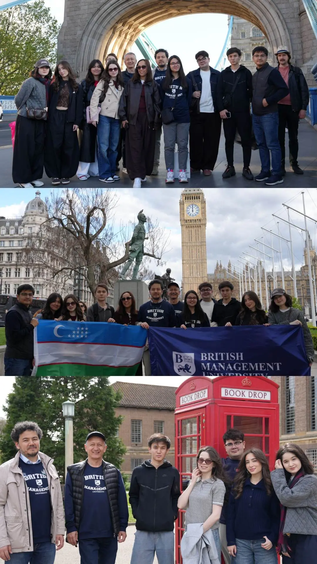 Londonga va Oksfordga tashrif