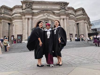BMU Graduates Receive Their British Degrees in Edinburgh, QMU